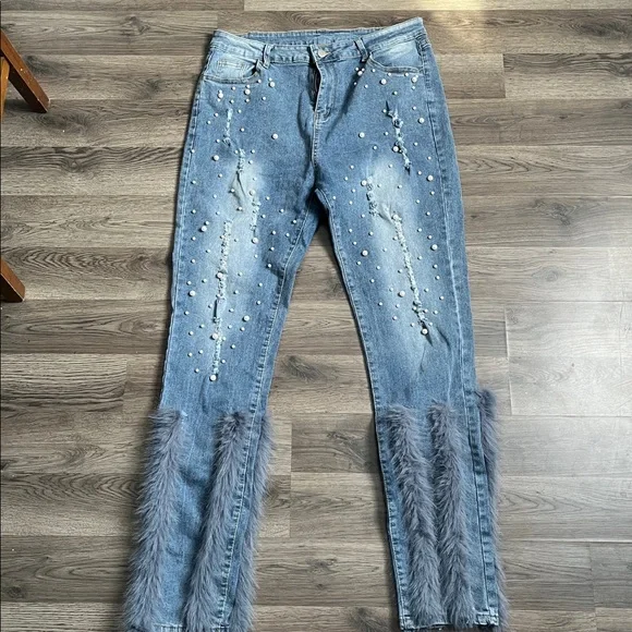 NWOT NOBO JEAN HAUL 6PC Light Blue Straight Leg Jeans and Shorts - Picture 2 of 15